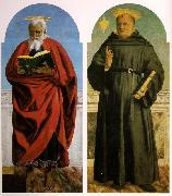 Piero della Francesca Polyptych of Saint Augustine oil painting
